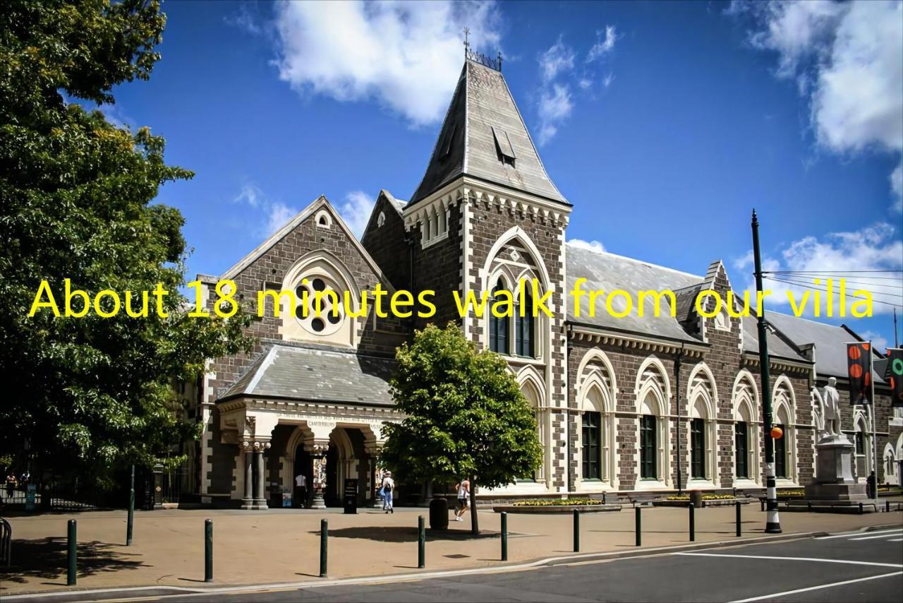 City Centre Superior Villa 3 Large Double Bedrooms Christchurch Exterior photo