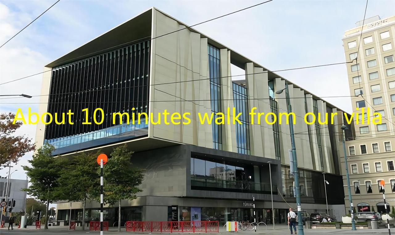 City Centre Superior Villa 3 Large Double Bedrooms Christchurch Exterior photo