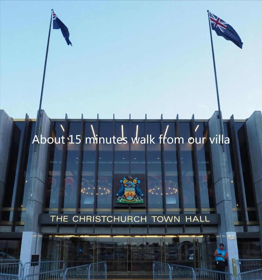City Centre Superior Villa 3 Large Double Bedrooms Christchurch Exterior photo